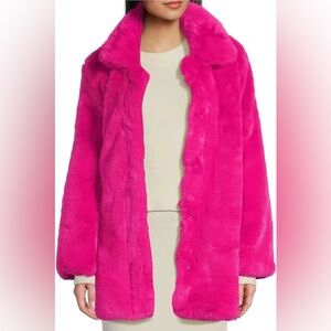 GB Oversized Faux Fur Jacket